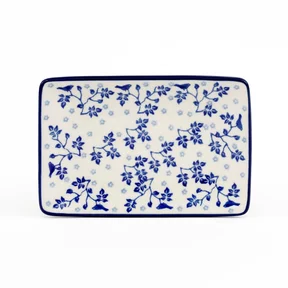 Tacka ceramiczna C27 18/12 cm<br> 3206X Błękitny Ogród